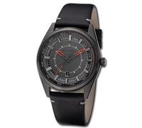 Regent Reloj De Pulsera Para Hombre Analógico Con Correa De Cuero Negra URBA764