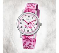 Regent Reloj Pulsera Niños F-727 Cuarzo Textil Rosa/Pink/Blanco URF727