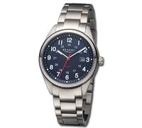 Regent Reloj Solar Para Hombre Analógico Con Pulsera De Metal Gris URF1538