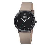 Regent Hombre Reloj Analógico Pulsera de Cuero Braun URF1532