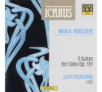 Reger;3 Suites for Cello