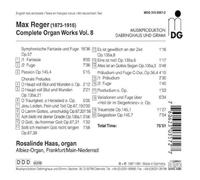 Reger - Max Reger: Complete Organ Works, Vol. 8 [Import]