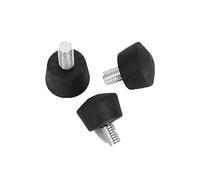 Regetek Trípode universal de goma de 3/8 pulgadas compatible con Induro Kingjoy Manfrotto Weifeng Andoer Benro Gitzo RRS Trípode Monopié, 3/20.3 cm-16 antideslizante para suelo irregular, 27 mm x 17