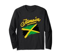 Reggae Jamaican Music Just Relax, Jamaica Graphic Designs Manga Larga