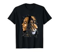 Reggae Lion Reggae Music MÚSICA Jamaica MÚSICA JAMAICANA Camiseta gráfica económica, Hombre, Negro, XL
