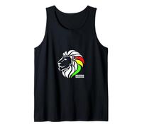 Reggae Rasta Lion Camiseta sin Mangas