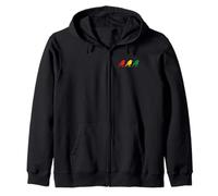 Reggae Rasta Music Lover Rastafari Bird Jamaican Roots Pride Sudadera con Capucha