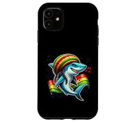 Reggae Shark - Impresión única de Reggae para los Amantes de la Vida Marina Carcasa para iPhone 11