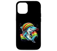 Reggae Shark - Impresión única de Reggae para los Amantes de la Vida Marina Carcasa para iPhone 12/12 Pro