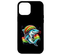 Reggae Shark - Impresión única de Reggae para los Amantes de la Vida Marina Carcasa para iPhone 12 Pro MAX