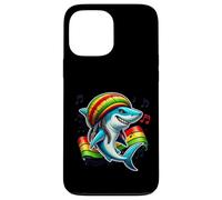 Reggae Shark - Impresión única de Reggae para los Amantes de la Vida Marina Carcasa para iPhone 13 Pro MAX