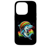 Reggae Shark - Impresión única de Reggae para los Amantes de la Vida Marina Carcasa para iPhone 14 Pro