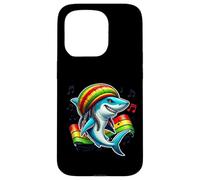 Reggae Shark - Impresión única de Reggae para los Amantes de la Vida Marina Carcasa para iPhone 15 Pro