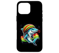 Reggae Shark - Impresión única de Reggae para los Amantes de la Vida Marina Carcasa para iPhone 16 Pro MAX