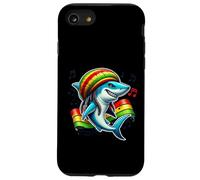 Reggae Shark - Impresión única de Reggae para los Amantes de la Vida Marina Carcasa para iPhone SE (2020) / 7/8