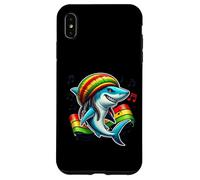 Reggae Shark - Impresión única de Reggae para los Amantes de la Vida Marina Carcasa para iPhone XS MAX