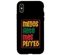 Reggaeton Dance Funny Latin Cita Anti Odio Bromas Bilingües Carcasa para iPhone X/XS