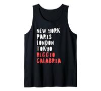 Reggio Calabria City Lover Italia Holidays Souvenir Fun tee Camiseta sin Mangas