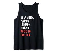 Reggio Emilia City Lover Italia Holidays Souvenir Fun tee Camiseta sin Mangas