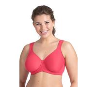 Reggiseno t-Shirt Senza imbottitura con Ferretto in materiale Stay Fresh con ampia Parte posteriore 105D Coral