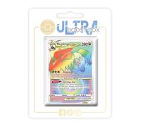 Regidrago VSTAR (Regidrago V Astro) 201/195 Arcoíris Secreta - Ultraboost X Epée et Bouclier 12 Tempête Argentée - Box de 10 Cartas Pokémon Francés