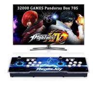 RegiisJoy 【20000 Juegos en 1】 Pandora's Box 40S Arcade Game Console Retro Game Console Máquina de Juegos para PC, proyector y TV, 2-4 Jugadores, 1280 x 720, Juegos 3D,