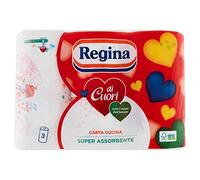 Regina - 3 rollos de papel de 3 capas, súper absorbente