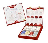 Regina di Fiori - Caja de regalo decorada con infusiones e infusiones orgánicas. 8 sabores surtidos, 40 filtros