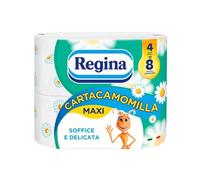 Regina Papel higiénico Cartacamomila - Paquete de 4 rollos