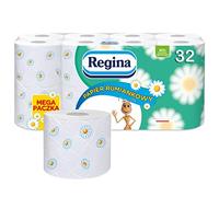 Regina Papel higiénico de manzanilla Fino y Resistente (32 rollos)