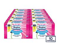 Regina Toallas Desechables - Paquete de 100 Servicios, Toallas Desechables Prácticas e Higiénicas, 100% Celulosa FSC, Biodegradables, Paquete Dispensador