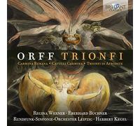 ORFF: Trionfi [CD de audio] Regina Werner, Eberhard Buchner, Rundfunk-Sinfonie-Orchester Leipzig, Orff and Herbert Kegel