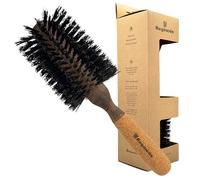 Regincós - Cepillo redondo - Madera Corcho Eco - Cork Classic 670 Natural - Profesional - Hecho a Mano - Xlarge