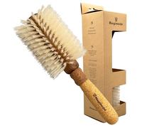 Regincós - Cepillo redondo - Madera Corcho Eco - E.Cork Blonde 870 Natural - Profesional - Hecho a Mano - Xlarge