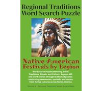 Regional Traditions Word Search: Native American Festivals by Region