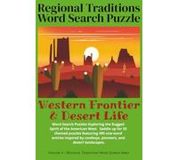 Regional Traditions Word Search: Western Frontier & Desert Life
