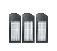 regiones Depósito de polvo, filtro HEPA, compatible con Ecovacs Deebot T10, T10 TURBO, X1, accesorios for aspiradoras robot barredoras(Black Hepa Filter 3pcs)