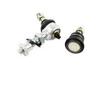 regiones Rótula de rótula roscada hueca for carreras, brazo en S izquierdo y derecho, compatible con UTV, ATV, quad, bicicleta, Bug de dunas, 50 cc-110 C(Silver)
