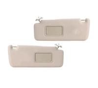 regiones Visera Sol para Coche Cubierta Accesorios con Espejo Parasol para Lexus GX460 2010 2011 2012 2013 2014 2015 2016 2017-2023(Beige Left Right)