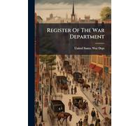 Register Of The War Department