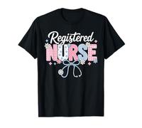 Registered Nurse Cowgirl Boots Stethoscope Western Camiseta