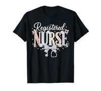 Registered Nurse Cowgirl Boots Stethoscope Western Camiseta