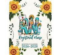 Registered Nurse Monthly Planner 2026-2028: 3 Years Organizer A4 Gifts For Women and Nursing Student with Calendar, Appointment and Much More.