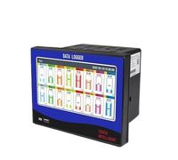 Registrador de datos con pantalla táctil, grabador multicanal, panel de tendencias, barra de visualización digital(8 channel)