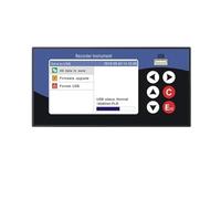 Registrador de datos de 6 canales Temperatura Presión Humedad Corriente Voltaje Gráfico de tendencias Informe de datos Analógico 4-20 mA(3 channels (220VAC))