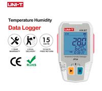 Registrador de datos de humedad y temperatura UNI-T A56 BT Bluetooth termómetro Digital para alimentos higrómetro A57 BT 64000 juegos de almacenamiento de datos IP54 A56 BT