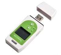 Registrador de datos de temperatura USB de alta precisión ± 0,5 °C 32 K memoria LCD pantalla para almacenamiento de cadena de frío CSV Exportación