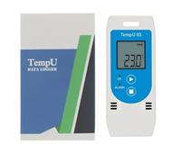 registrador de datos Registrador de datos de temperatura y humedad TempU03/TempU04 con 32 000 puntos de registro y gran capacidad(TempU03)