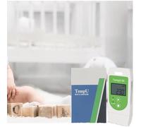 Registrador de datos USB con capacidad de lectura de 32.000, clasificación IP65, generación PDF/CSV, rango de -30 °C a +60 °C, para alimentos y farmacéuticos frío C