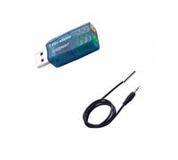 Registrador de temperatura alimentado por USB, reconocimiento único de dispositivo de 55 ℃ a 125 ℃, aplicación de laboratorio, termómetros de múltiples puntos